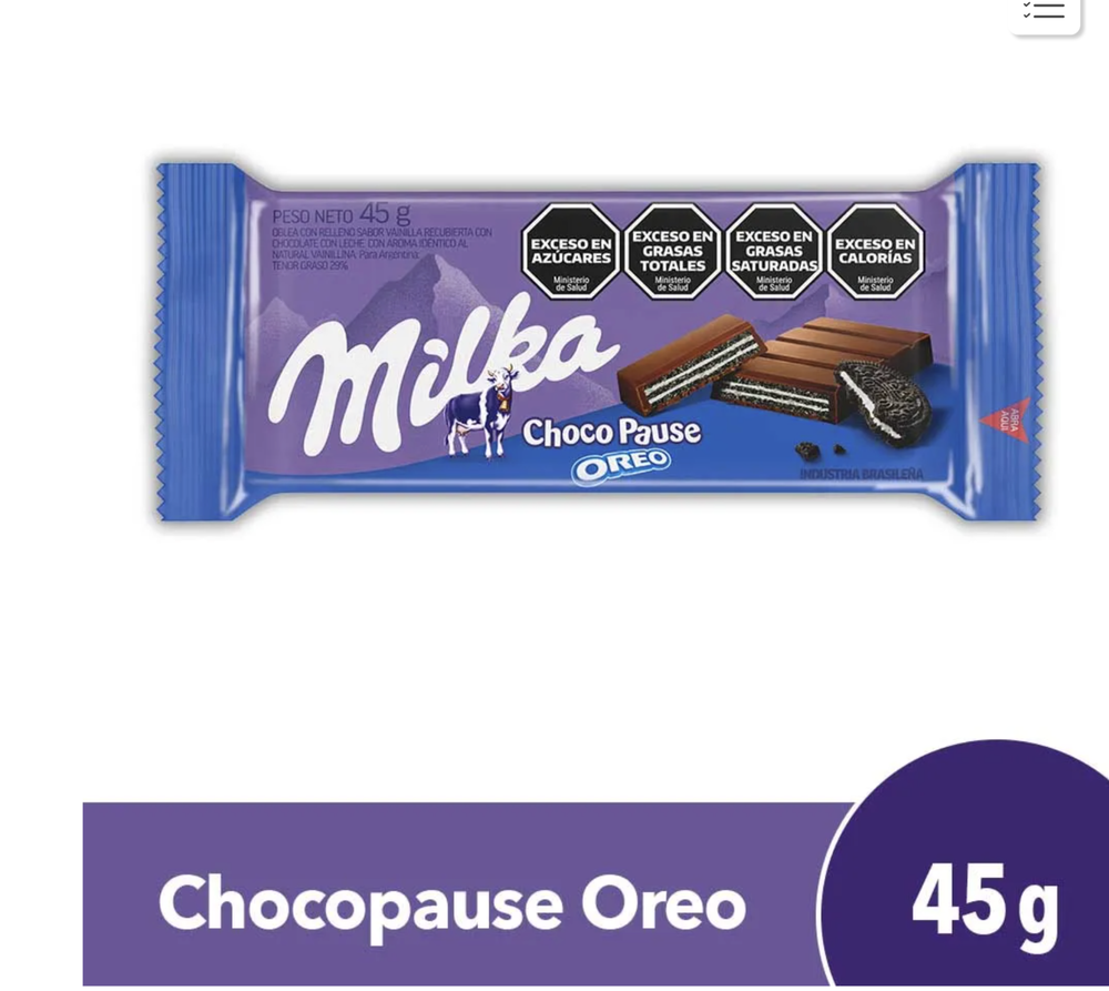 Chocolate Choco Pause Oreo